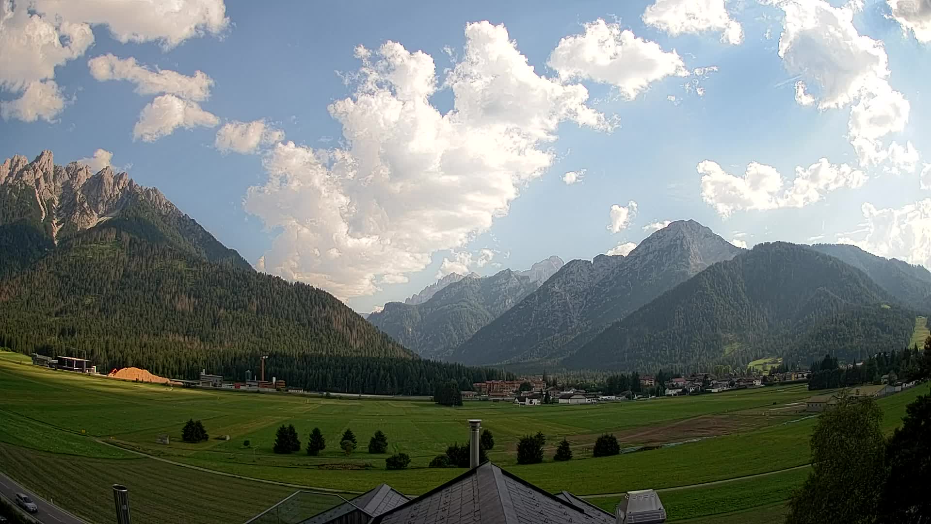 Webcam Toblach Dolomiten – Blick vom Hotel Rosengarten