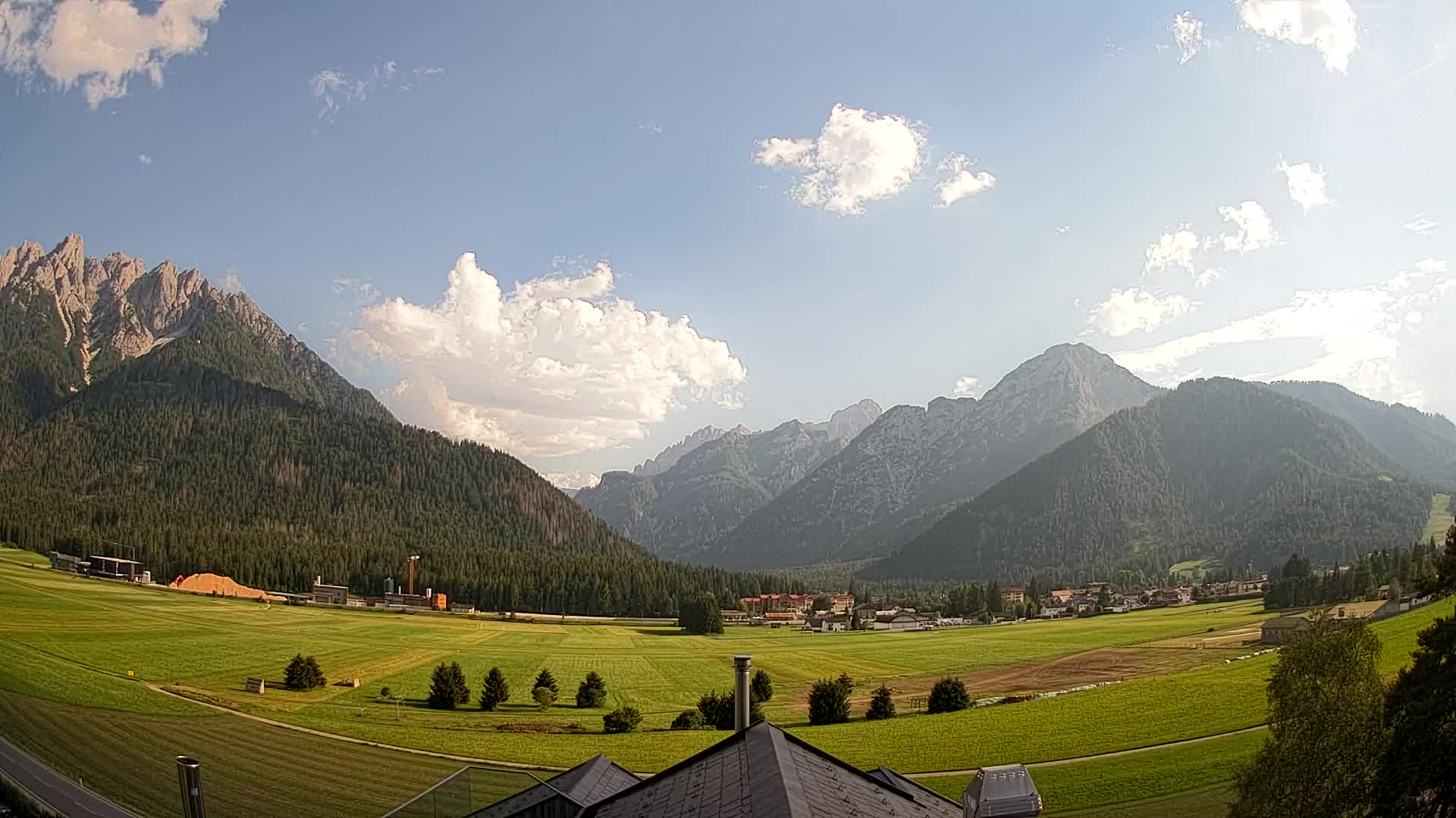 Webcam Toblach Dolomitas – Vista desde el Hotel Rosengarten