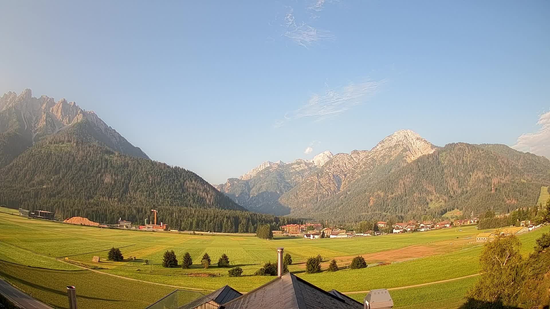 Webcam Toblach Dolomitas – Vista desde el Hotel Rosengarten