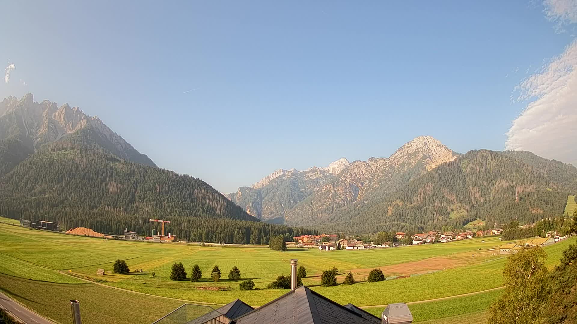 Webcam Dobbiaco Dolomiti – Vista dall’Hotel Rosengarten