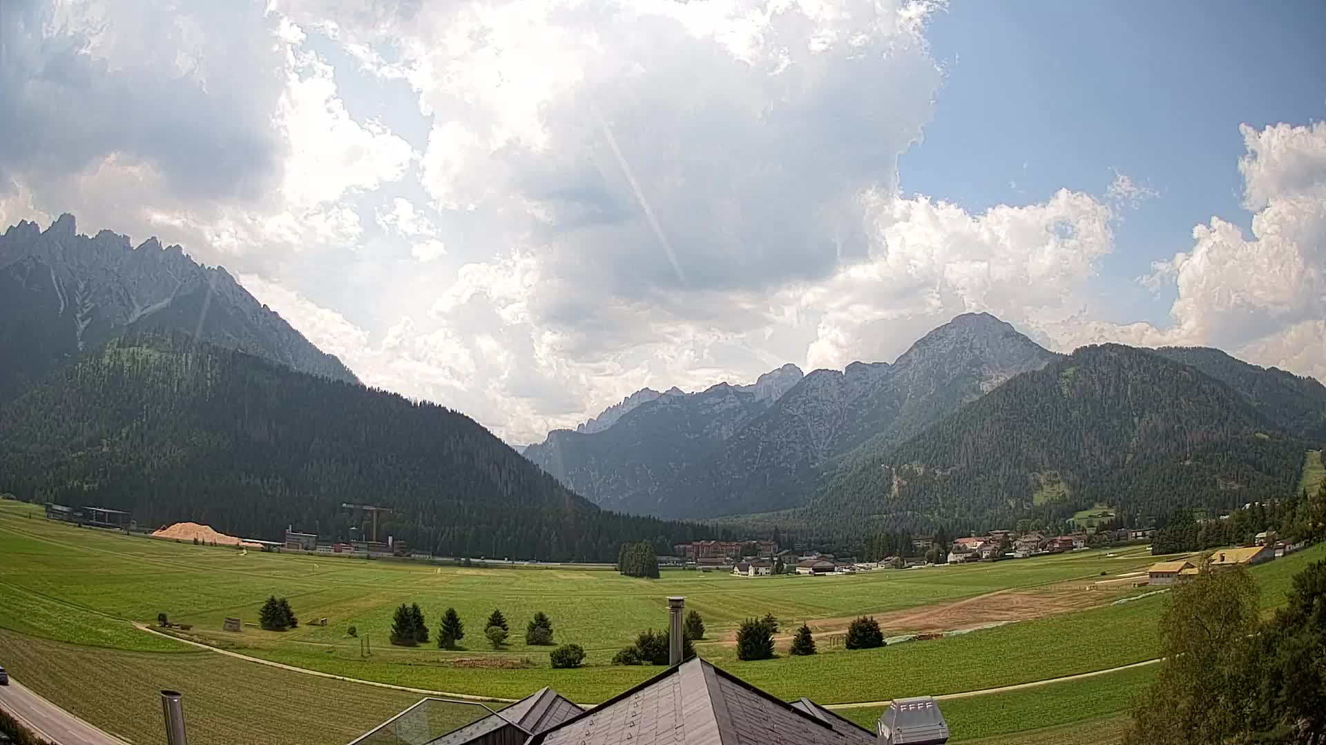 Webcam Toblach Dolomiten – Blick vom Hotel Rosengarten