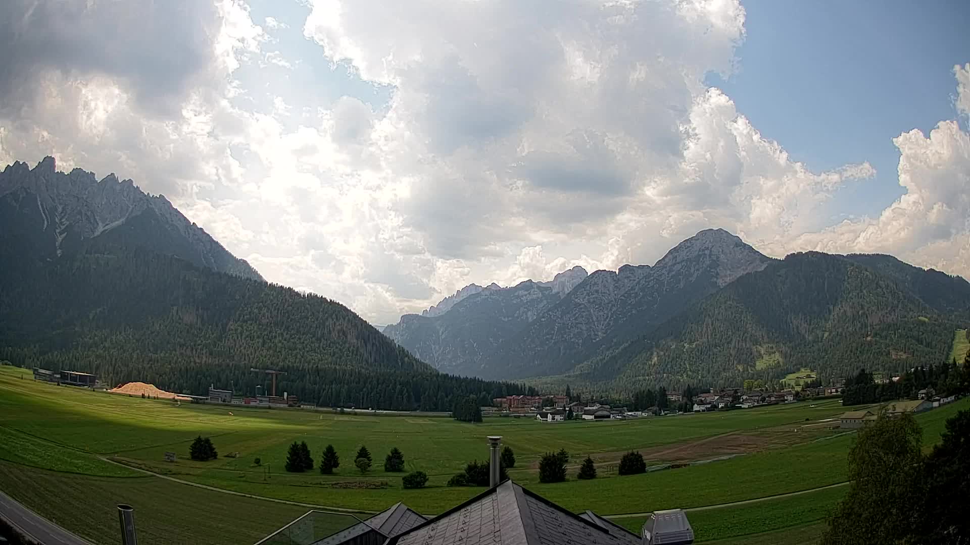 Webcam Toblach Dolomites – Vue depuis l’Hôtel Rosengarten