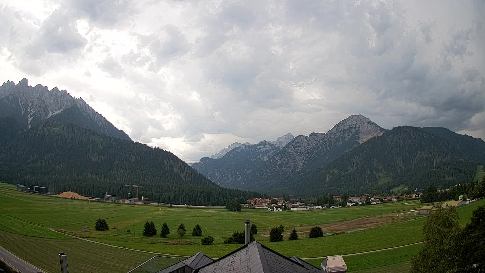 Webcam Toblach Dolomites – Vue depuis l’Hôtel Rosengarten