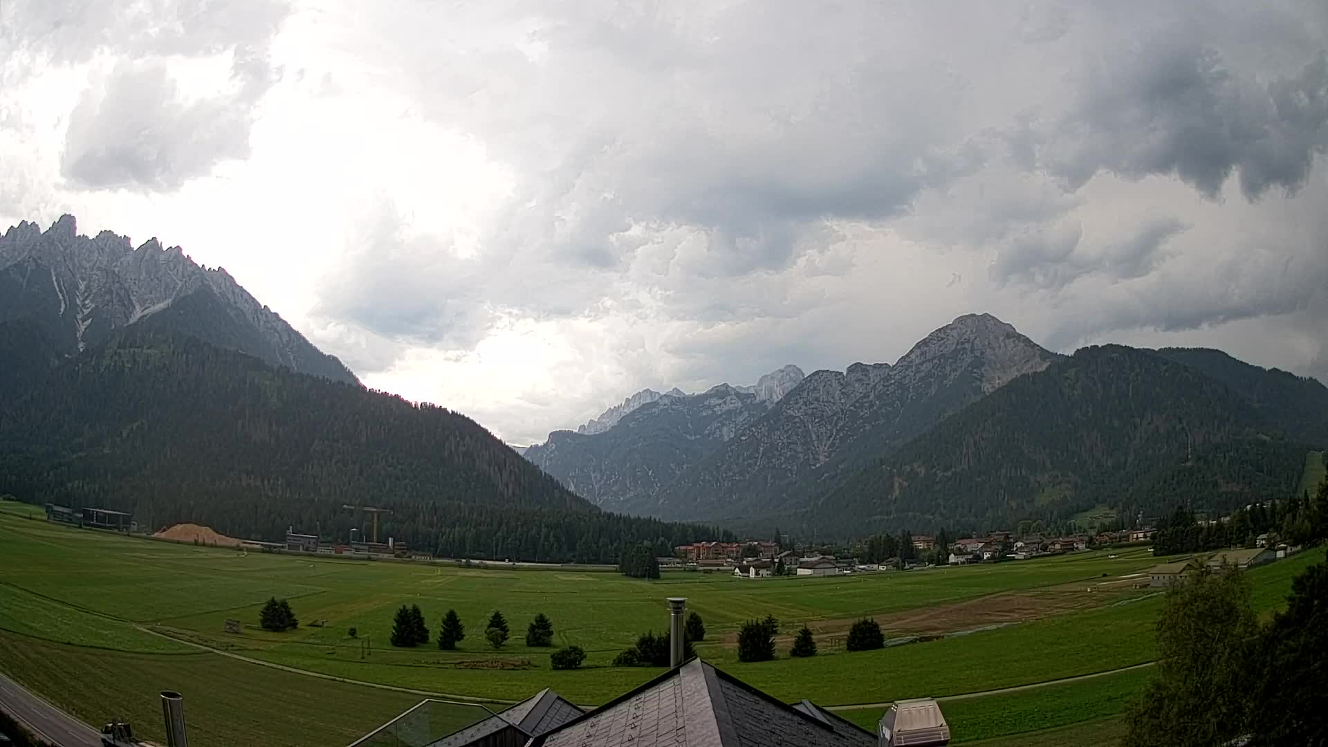 Webcam Toblach Dolomites – Vue depuis l’Hôtel Rosengarten