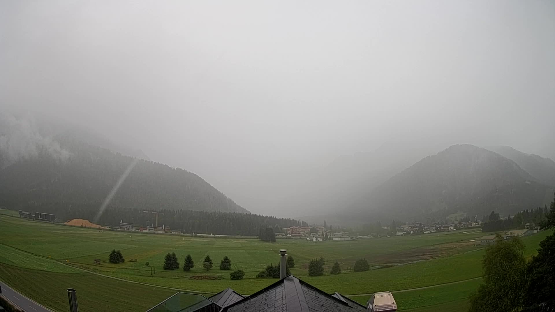 Webcam Toblach Dolomites – View from Hotel Rosengarten