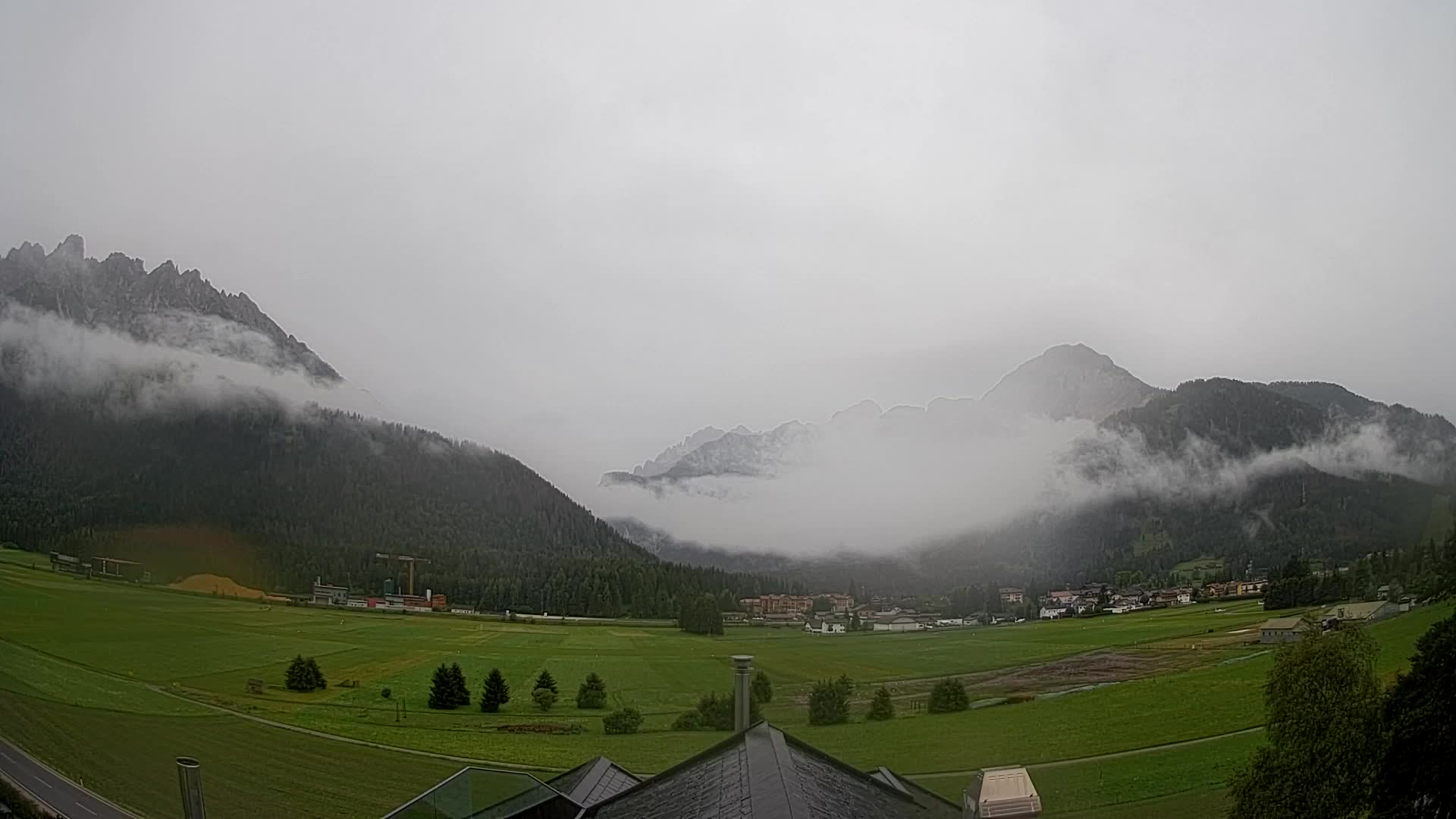 Webcam Toblach Dolomites – Vue depuis l’Hôtel Rosengarten