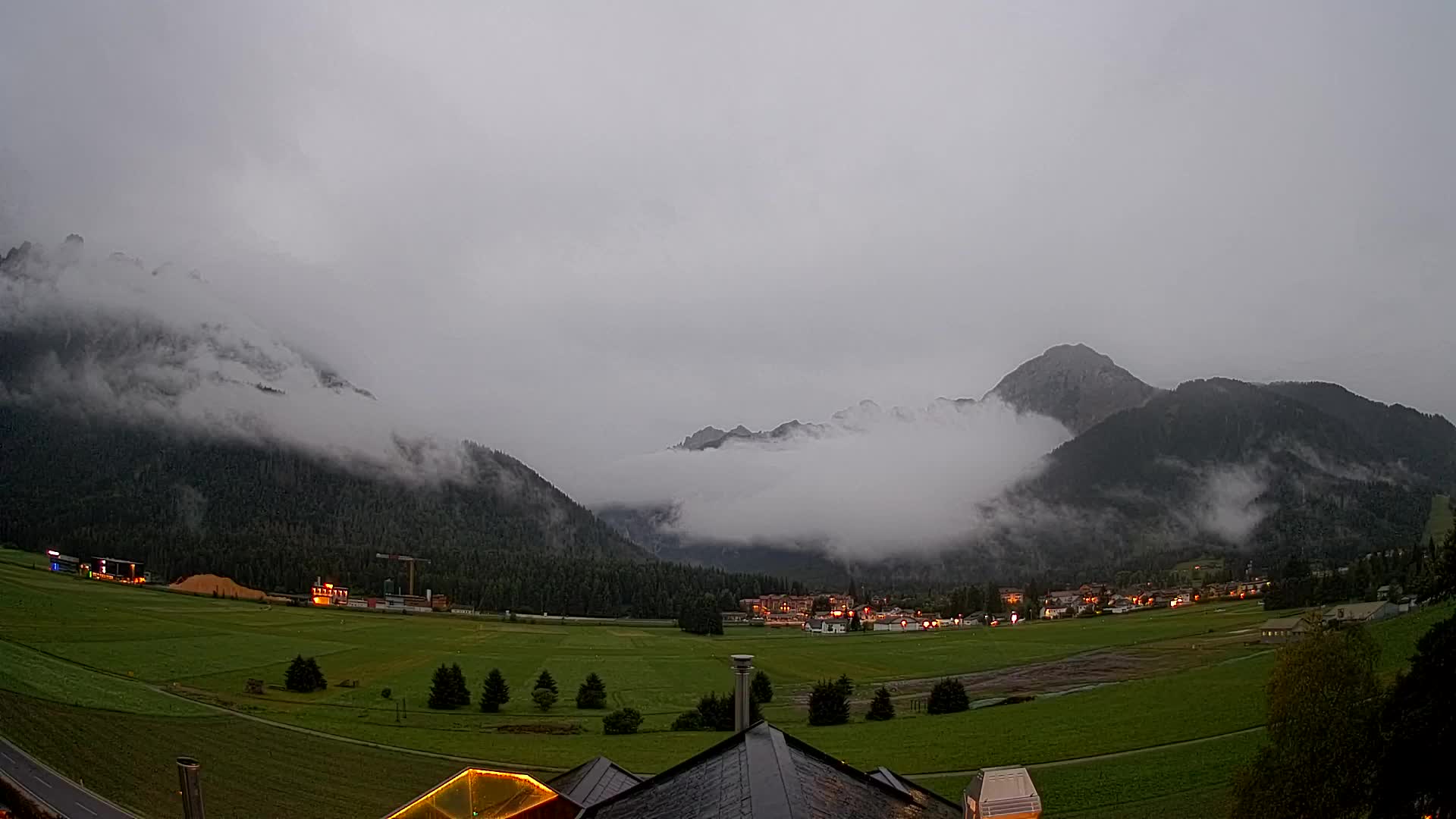 Webcam Toblach Dolomites – Vue depuis l’Hôtel Rosengarten