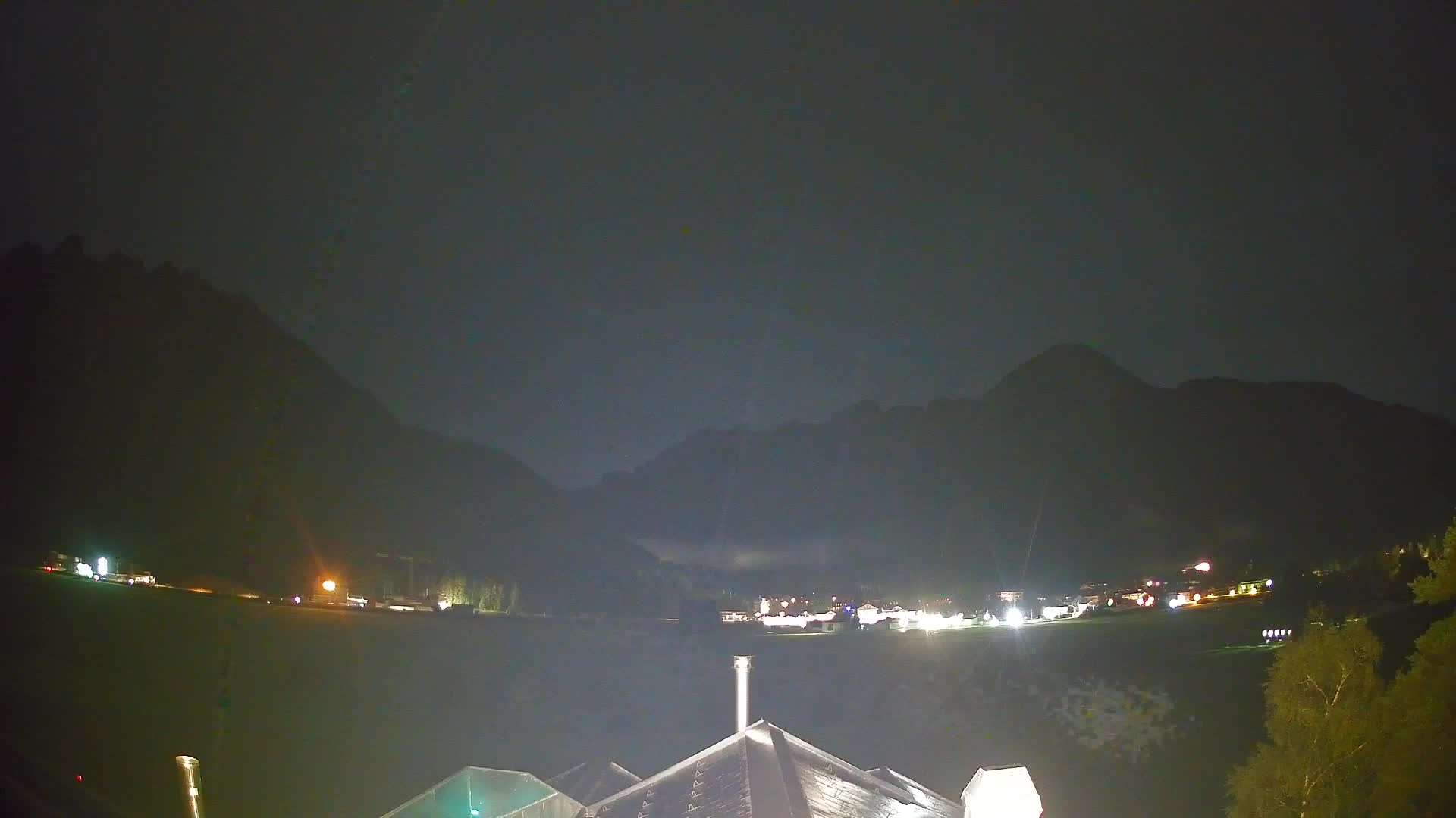 Webcam Toblach Dolomites – View from Hotel Rosengarten