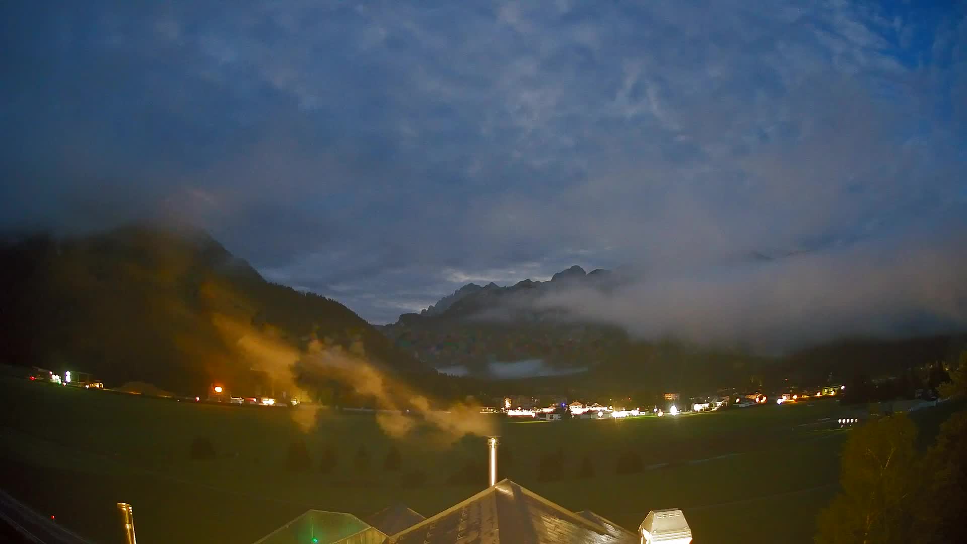 Webcam Toblach Dolomites – View from Hotel Rosengarten