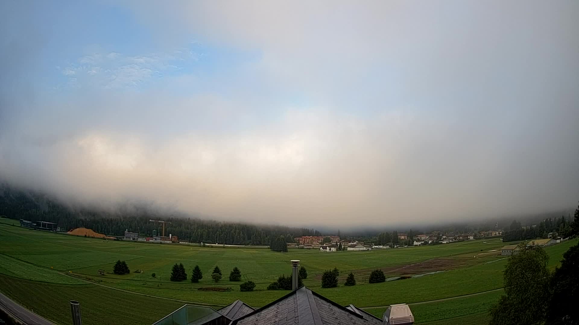 Webcam Toblach Dolomites – Vue depuis l’Hôtel Rosengarten