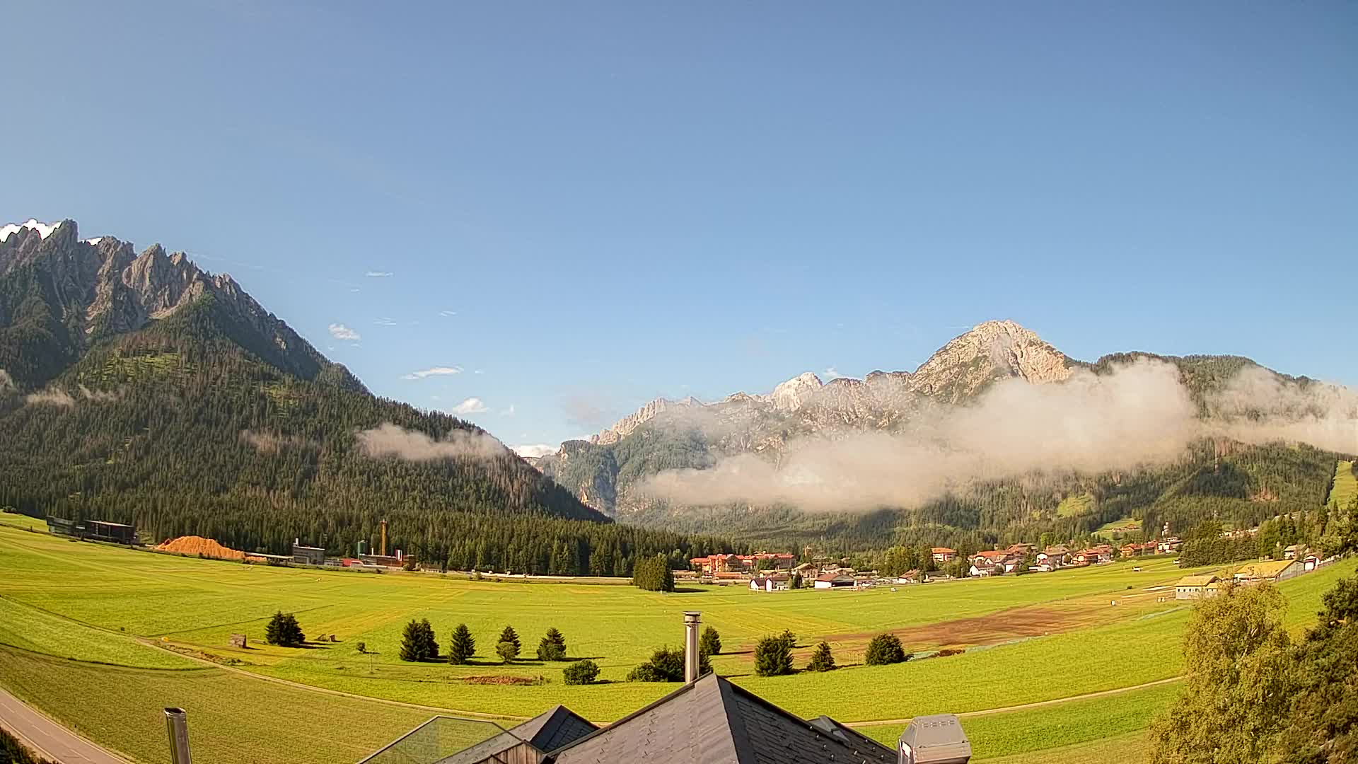 Webcam Dobbiaco Dolomiti – Vista dall’Hotel Rosengarten
