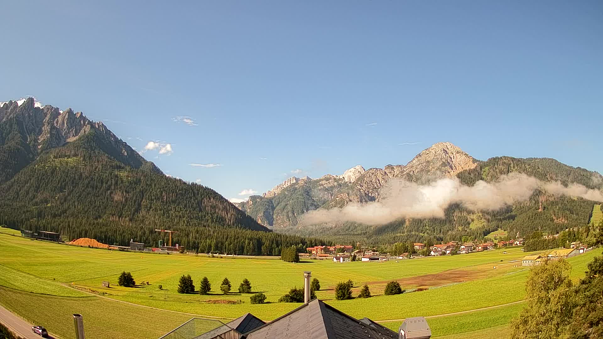 Webcam Dobbiaco Dolomiti – Vista dall’Hotel Rosengarten