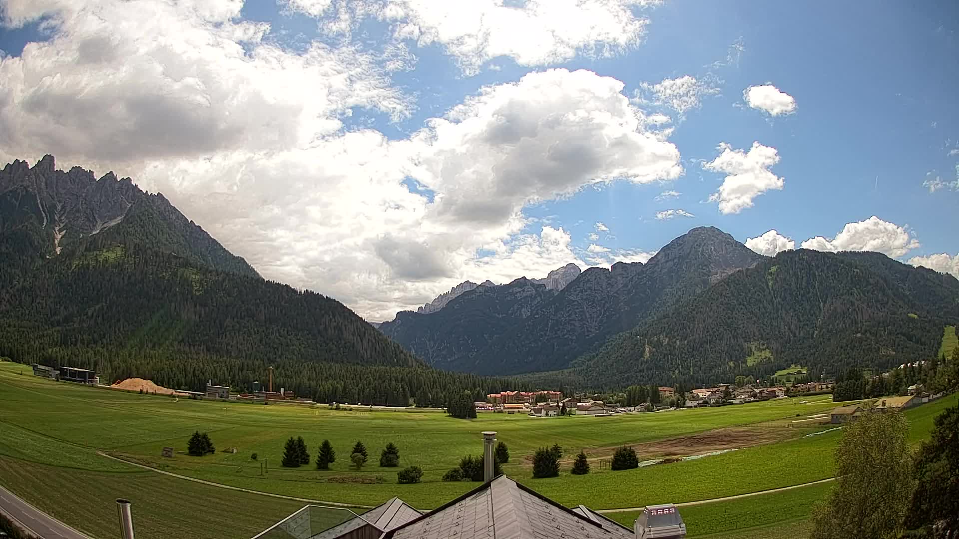 Webcam Toblach Dolomitas – Vista desde el Hotel Rosengarten