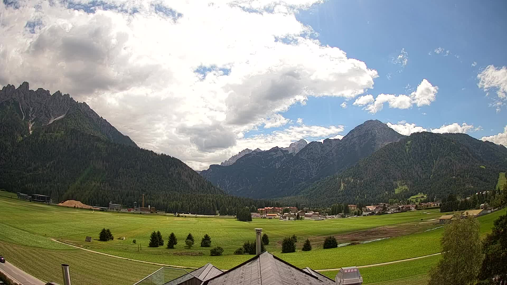 Webcam Toblach Dolomitas – Vista desde el Hotel Rosengarten