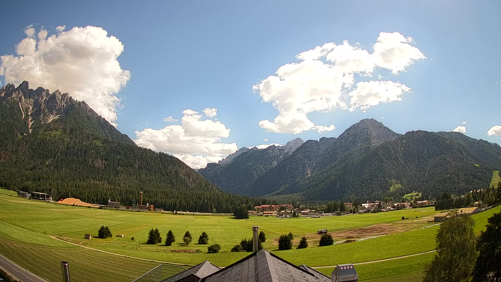Webcam Toblach Dolomitas – Vista desde el Hotel Rosengarten