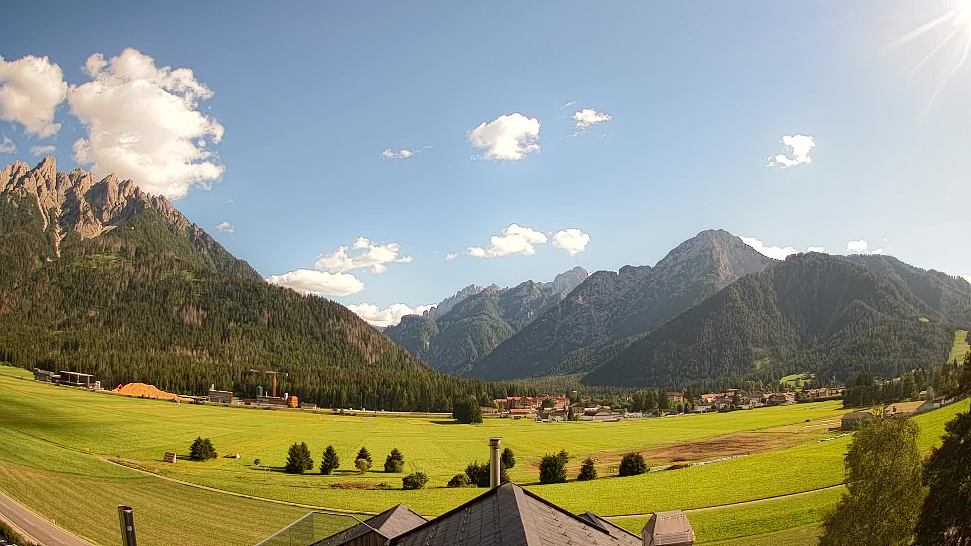 Webcam Toblach Dolomiten – Blick vom Hotel Rosengarten