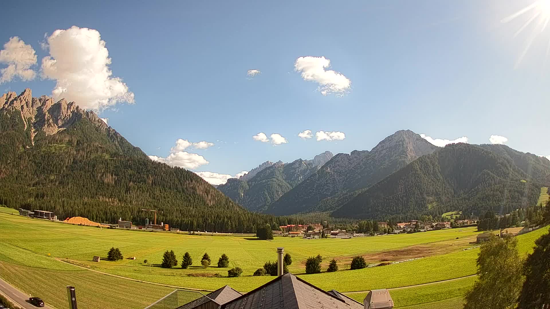 Webcam Toblach Dolomitas – Vista desde el Hotel Rosengarten