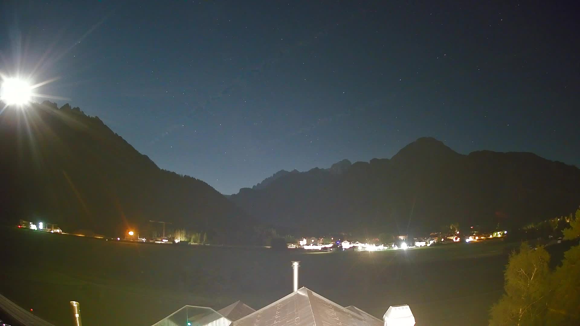 Webcam Toblach Dolomites – View from Hotel Rosengarten