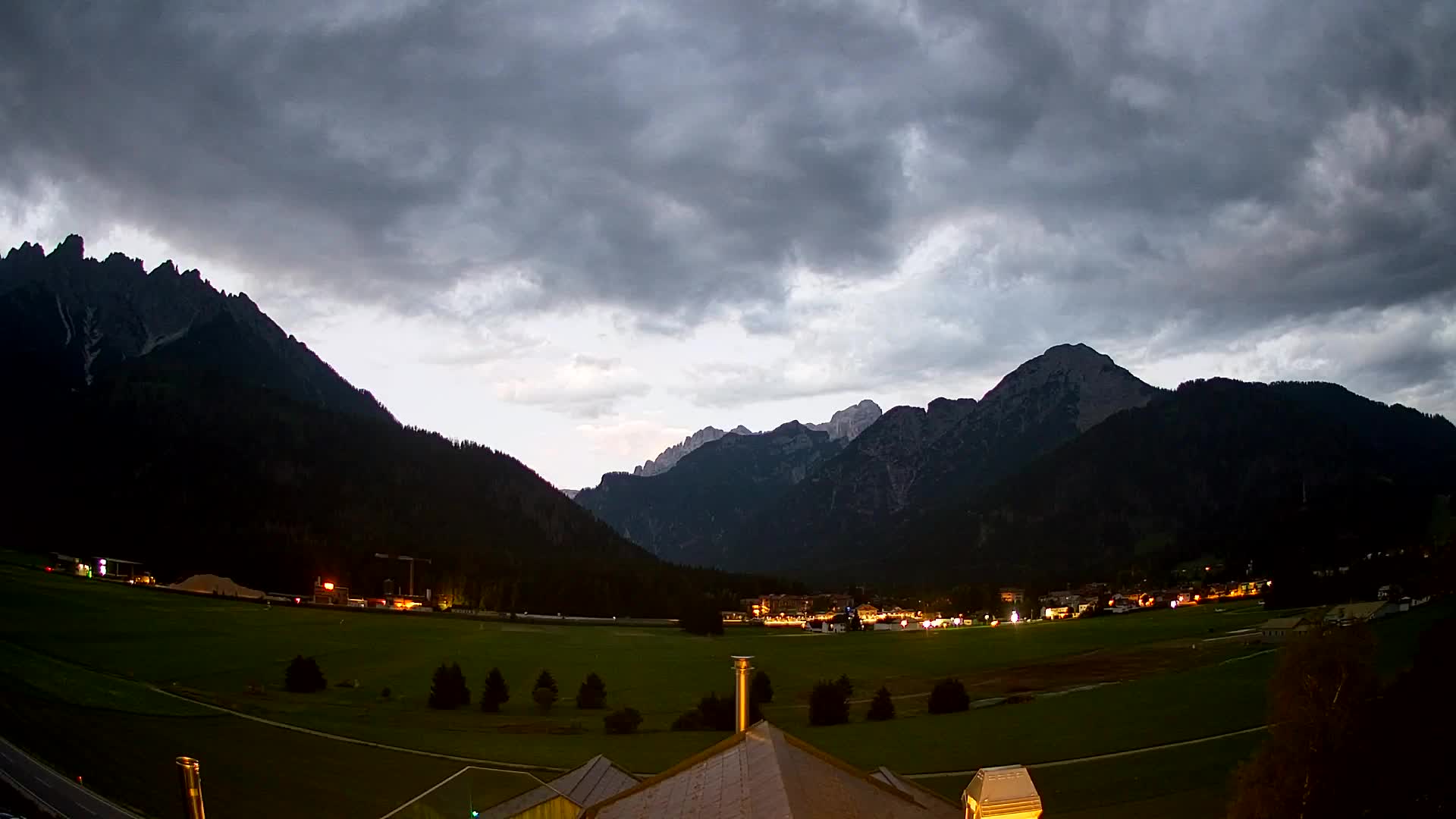 Webcam Toblach Dolomiten – Blick vom Hotel Rosengarten