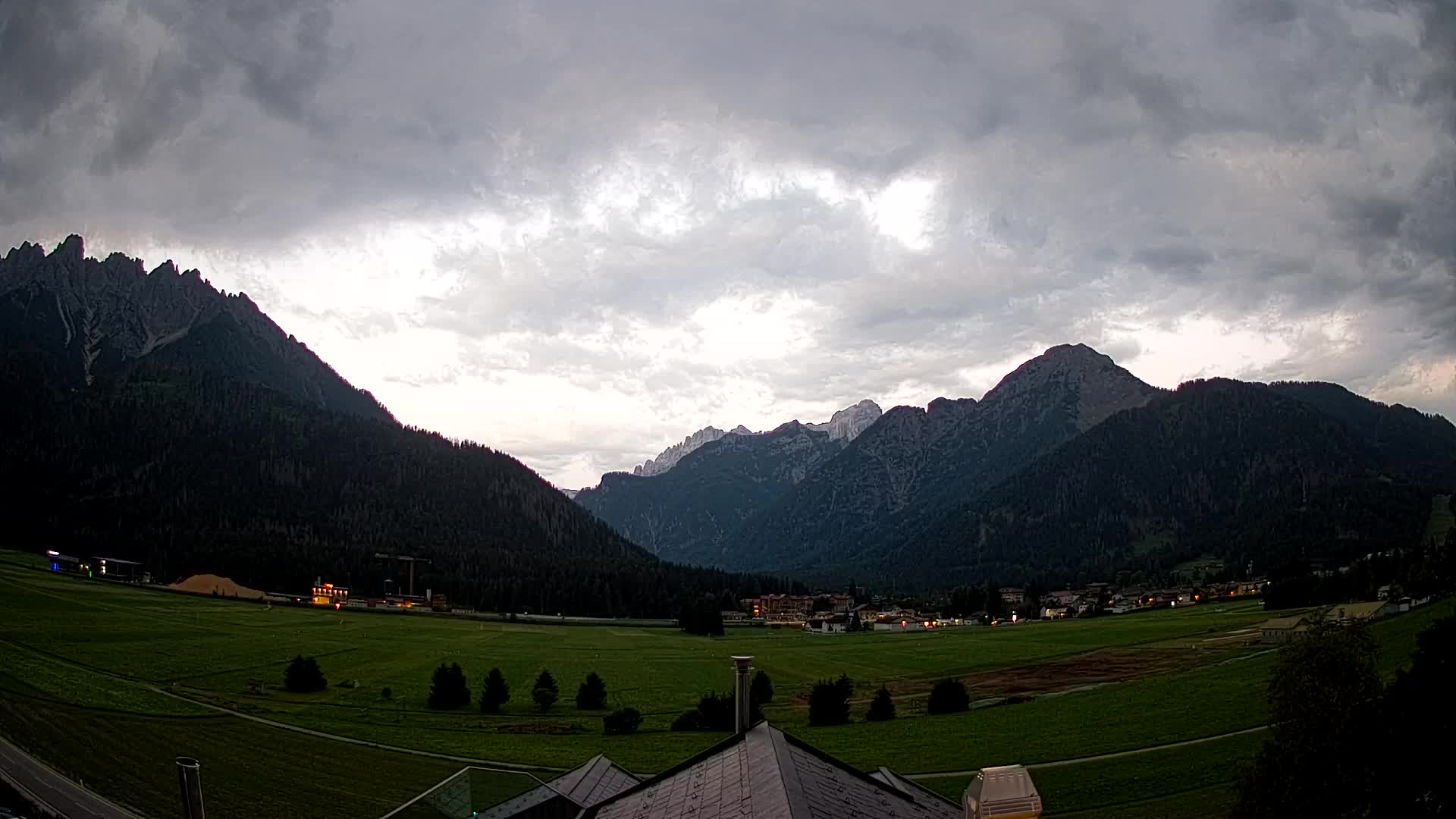 Webcam Toblach Dolomitas – Vista desde el Hotel Rosengarten