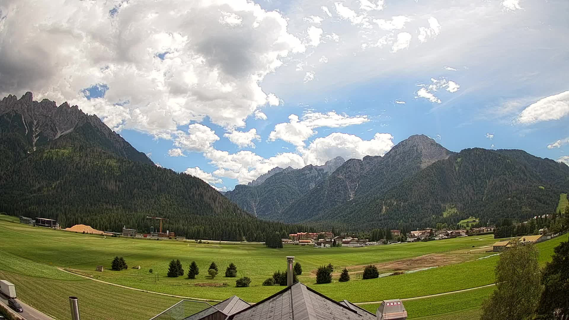Webcam Dobbiaco Dolomiti – Vista dall’Hotel Rosengarten