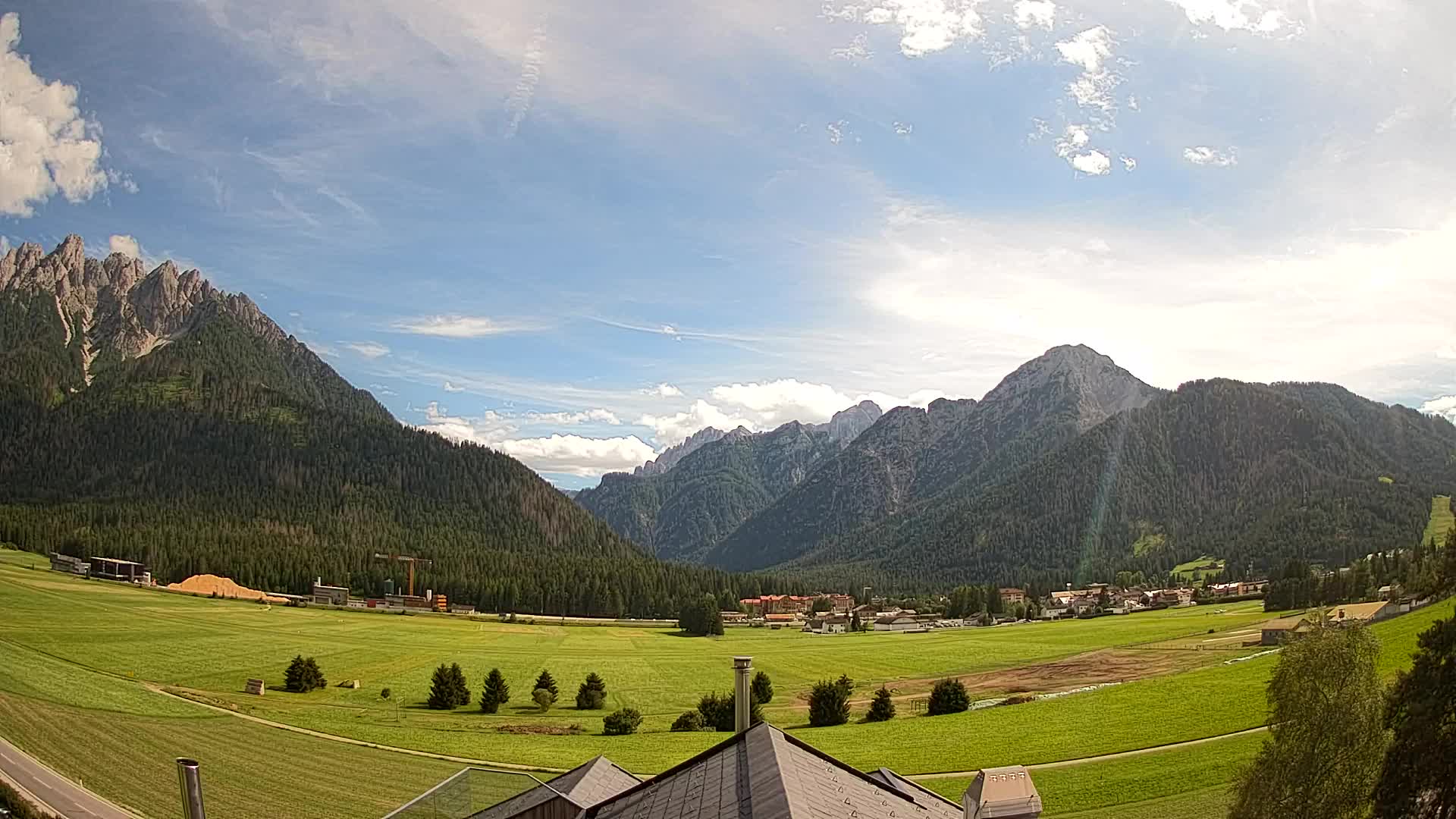 Webcam Toblach Dolomites – Vue depuis l’Hôtel Rosengarten
