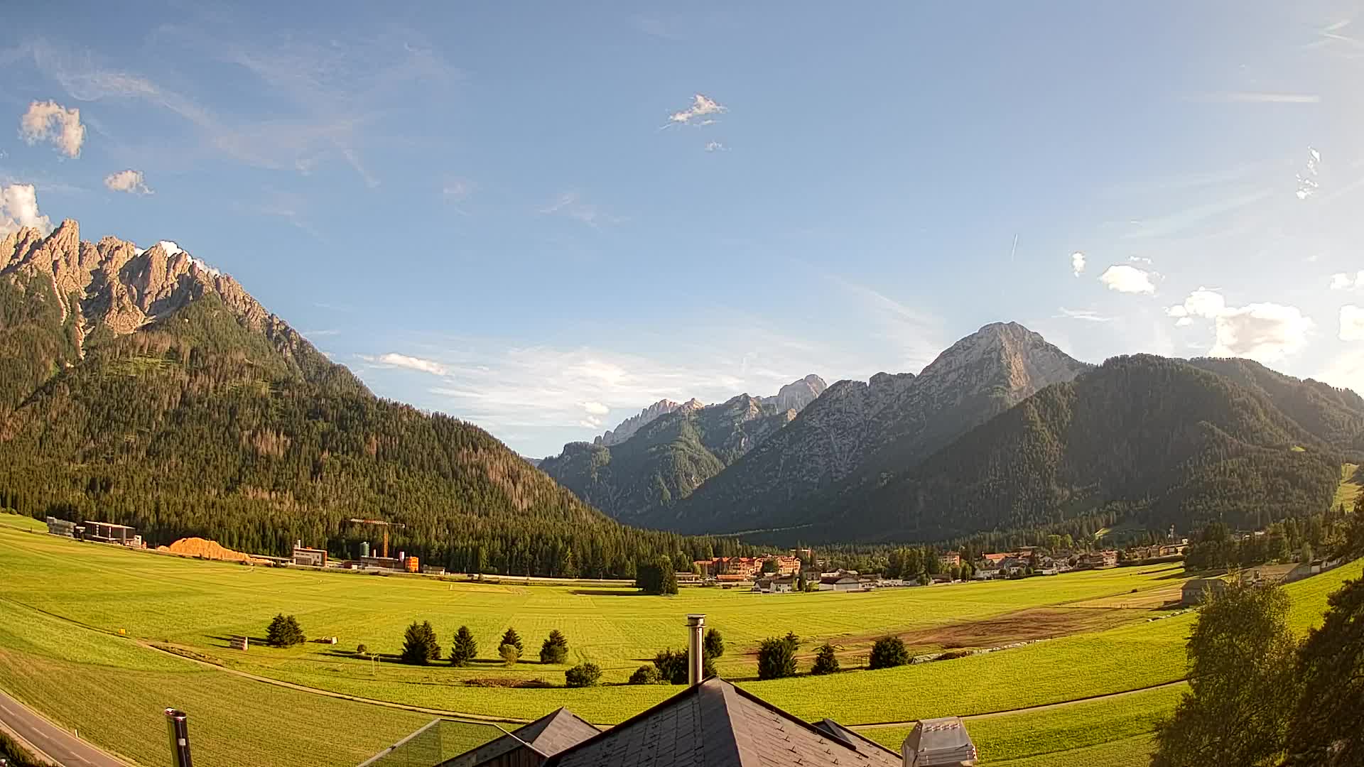 Webcam Toblach Dolomites – Vue depuis l’Hôtel Rosengarten