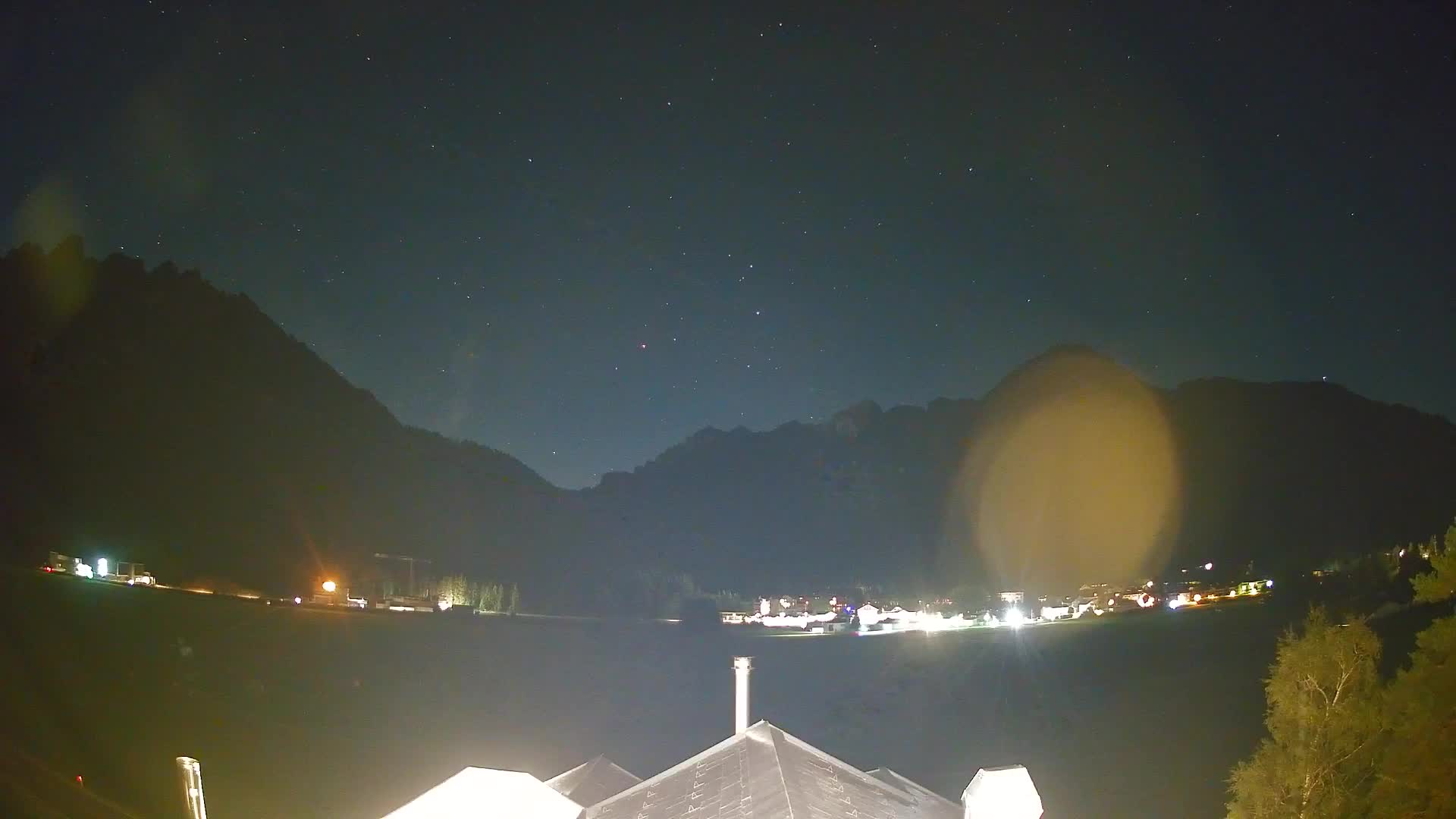 Web kamera Toblach Dolomiti – Pogled s Hotela Rosengarten