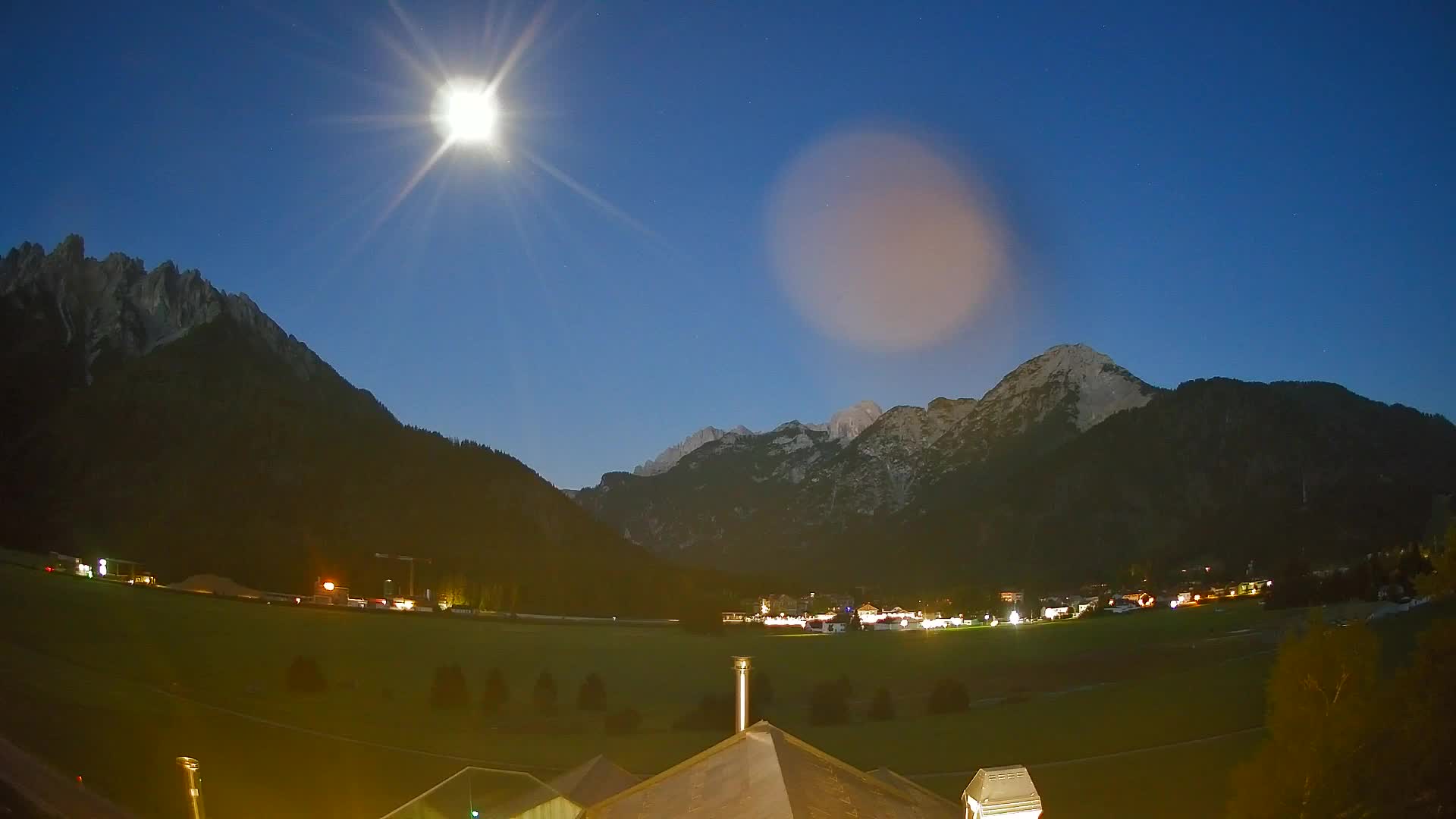 Webcam Toblach Dolomiten – Blick vom Hotel Rosengarten