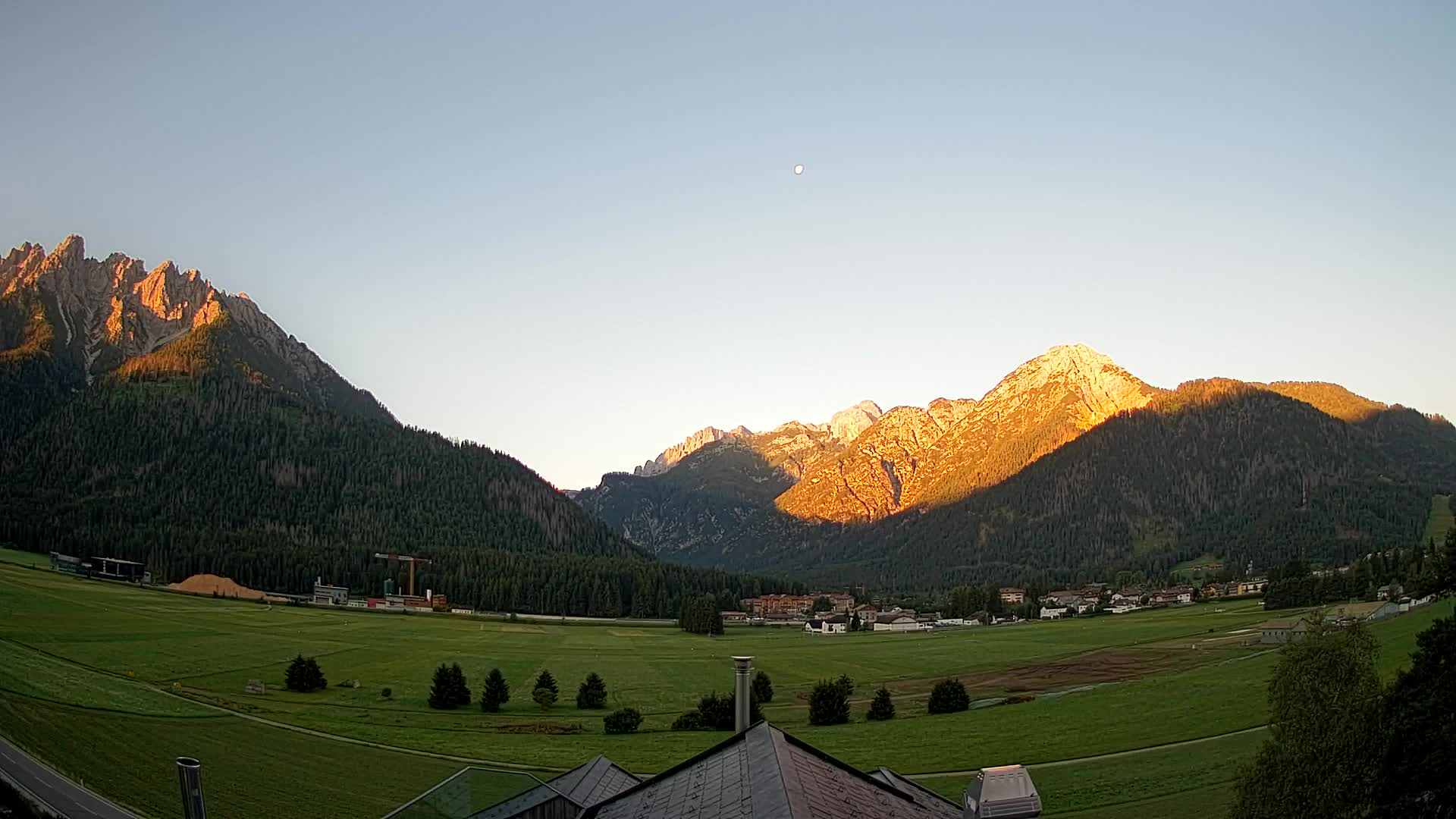 Webcam Toblach Dolomiten – Blick vom Hotel Rosengarten