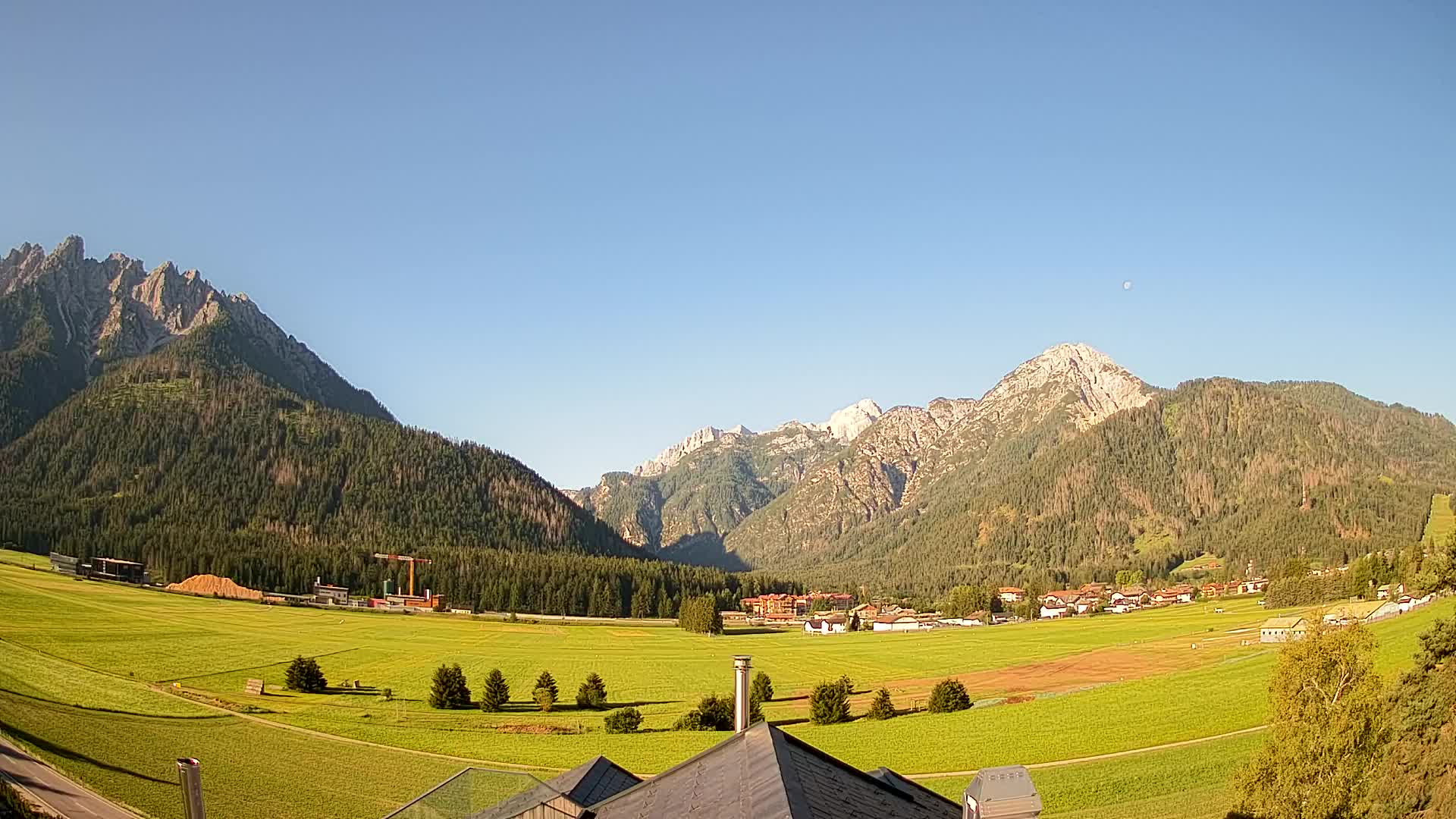 Webcam Toblach Dolomiten – Blick vom Hotel Rosengarten