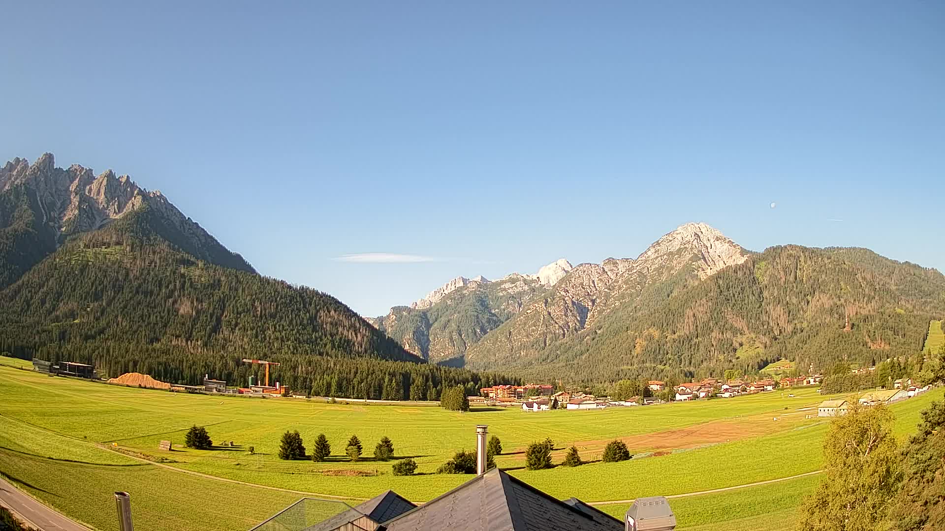 Webcam Dobbiaco Dolomiti – Vista dall’Hotel Rosengarten