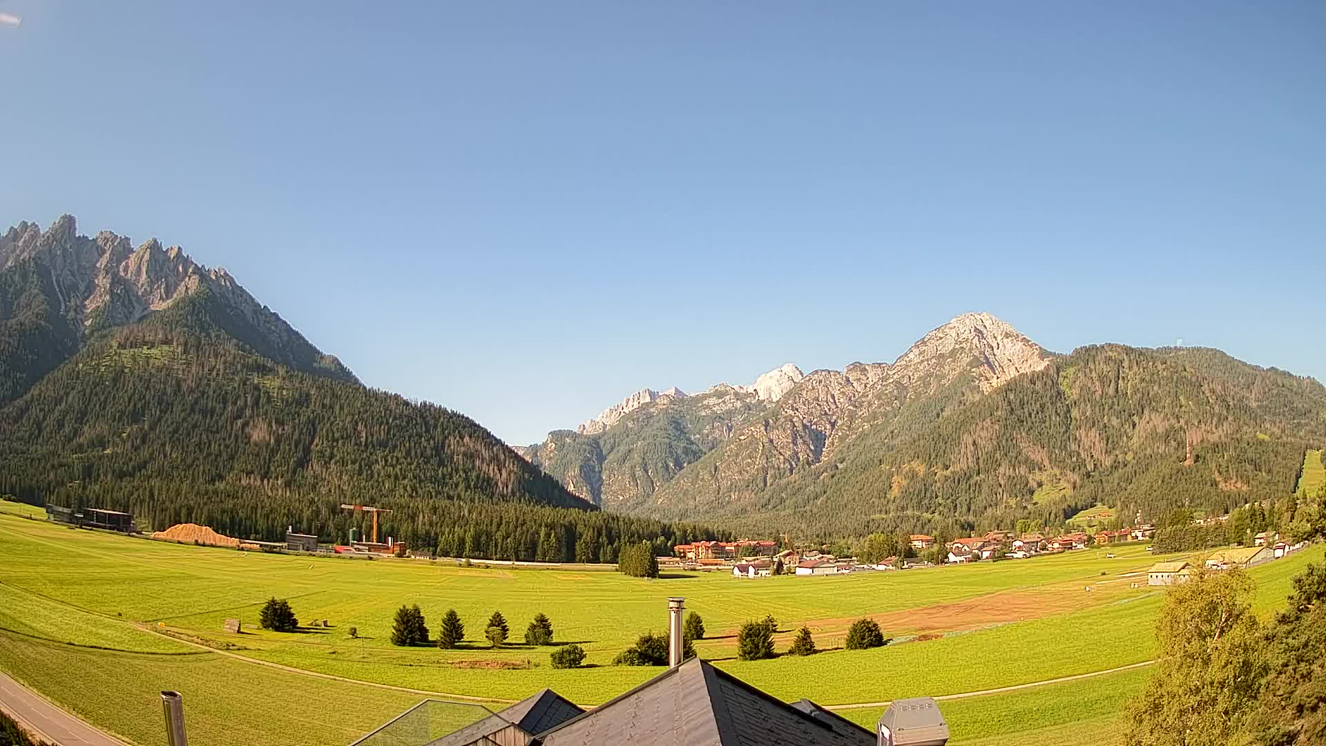 Webcam Toblach Dolomites – Vue depuis l’Hôtel Rosengarten