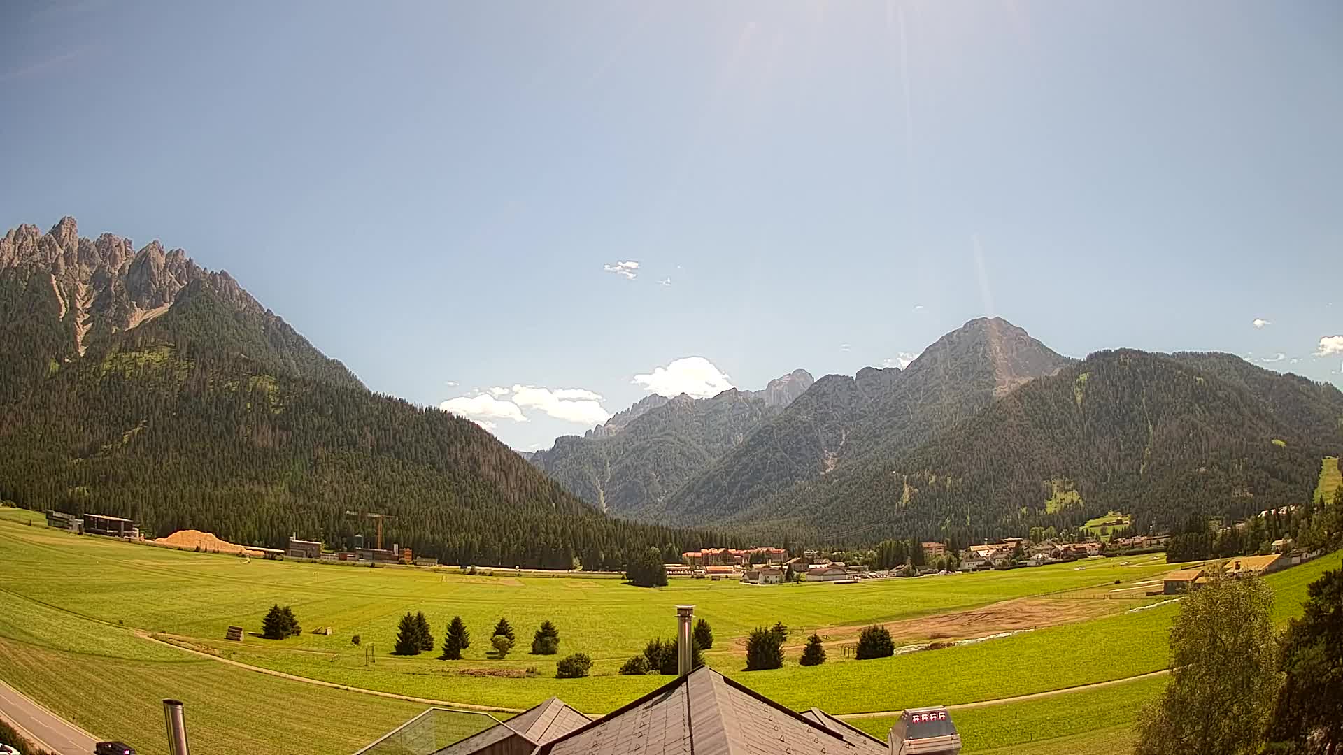 Webcam Toblach Dolomiten – Blick vom Hotel Rosengarten