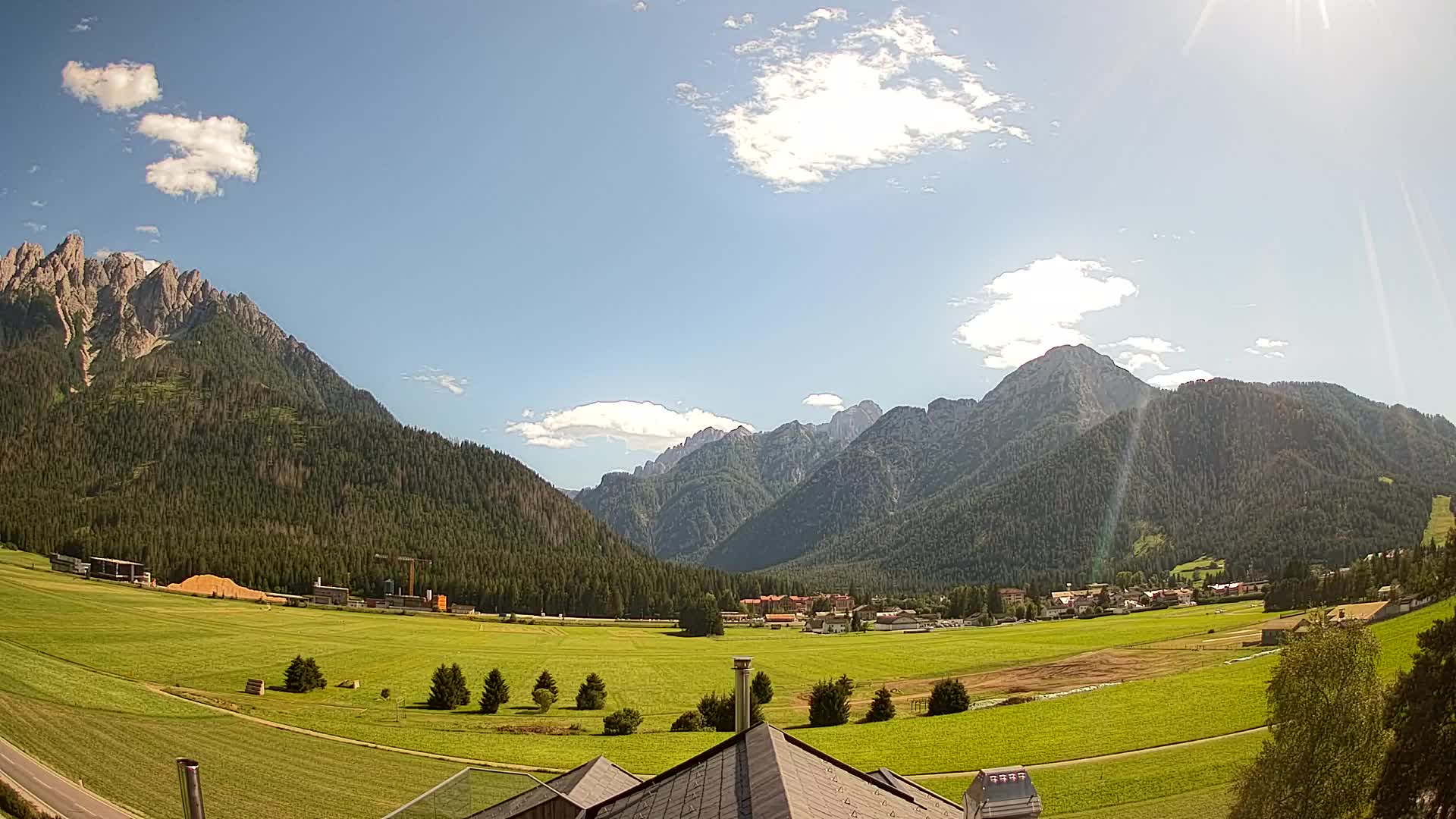 Webcam Toblach Dolomiten – Blick vom Hotel Rosengarten