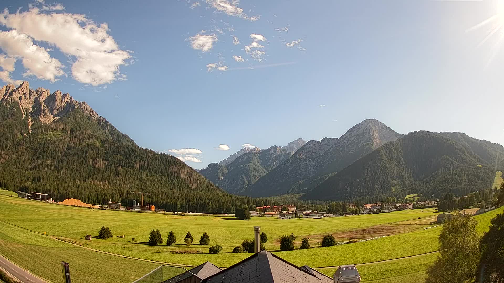 Webcam Toblach Dolomiten – Blick vom Hotel Rosengarten