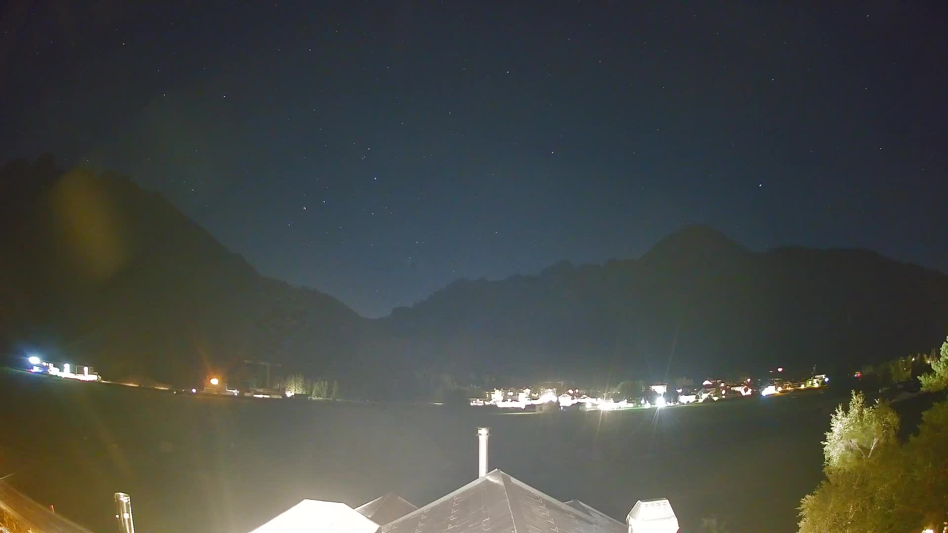 Web kamera Toblach Dolomiti – Pogled s Hotela Rosengarten