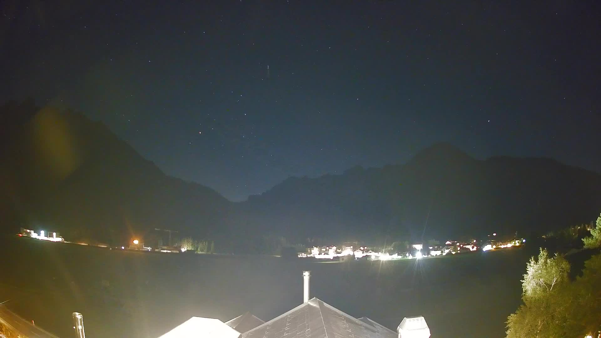 Webcam Toblach Dolomites – View from Hotel Rosengarten