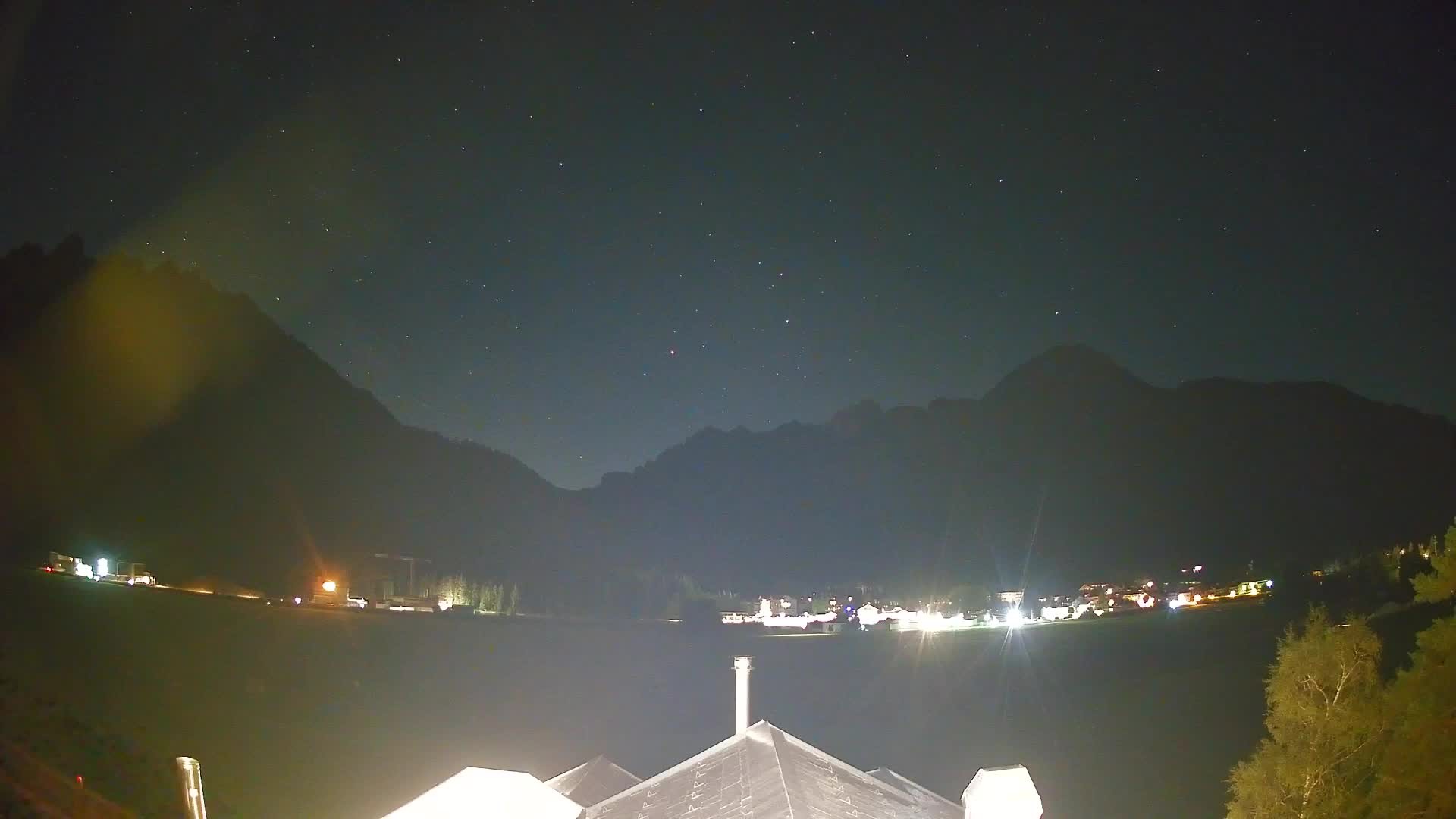 Webcam Toblach Dolomites – View from Hotel Rosengarten