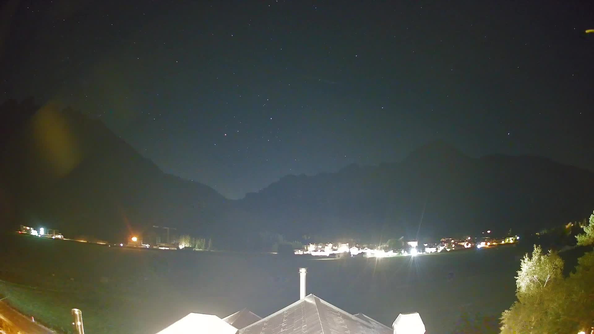 Webcam Toblach Dolomites – View from Hotel Rosengarten