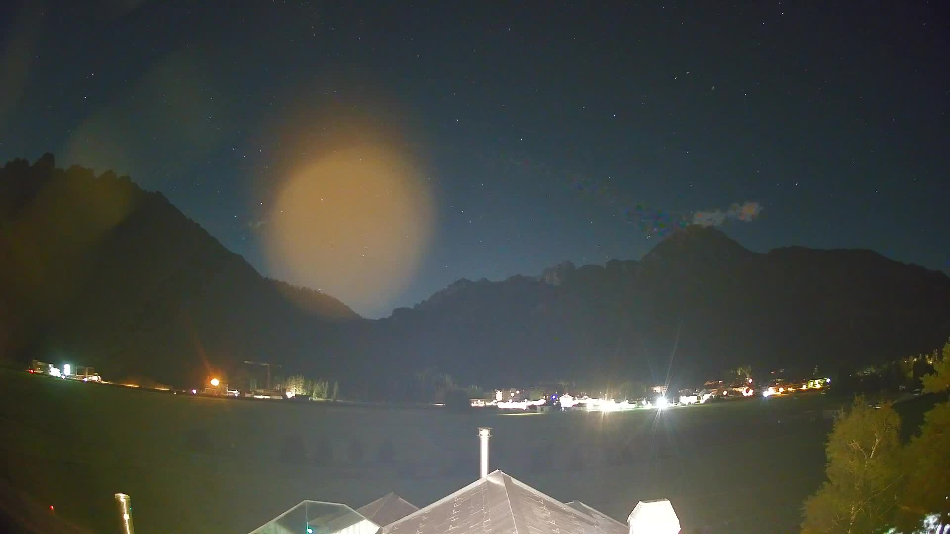 Webcam Toblach Dolomites – View from Hotel Rosengarten