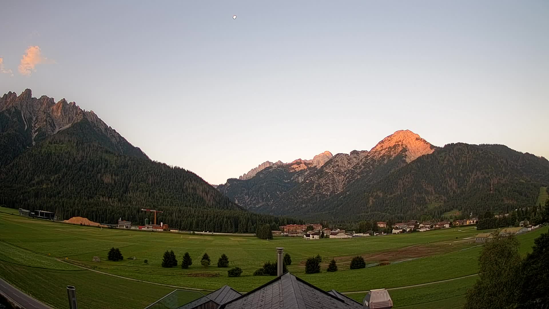 Webcam Toblach Dolomiten – Blick vom Hotel Rosengarten