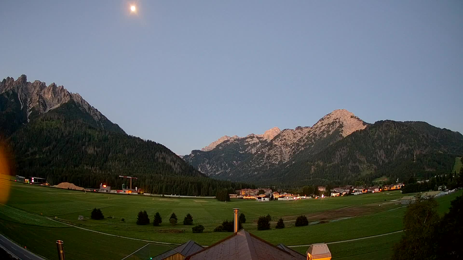 Webcam Toblach Dolomiten – Blick vom Hotel Rosengarten