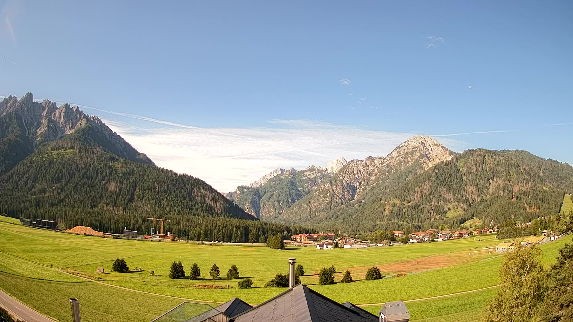 Webcam Toblach Dolomiten – Blick vom Hotel Rosengarten