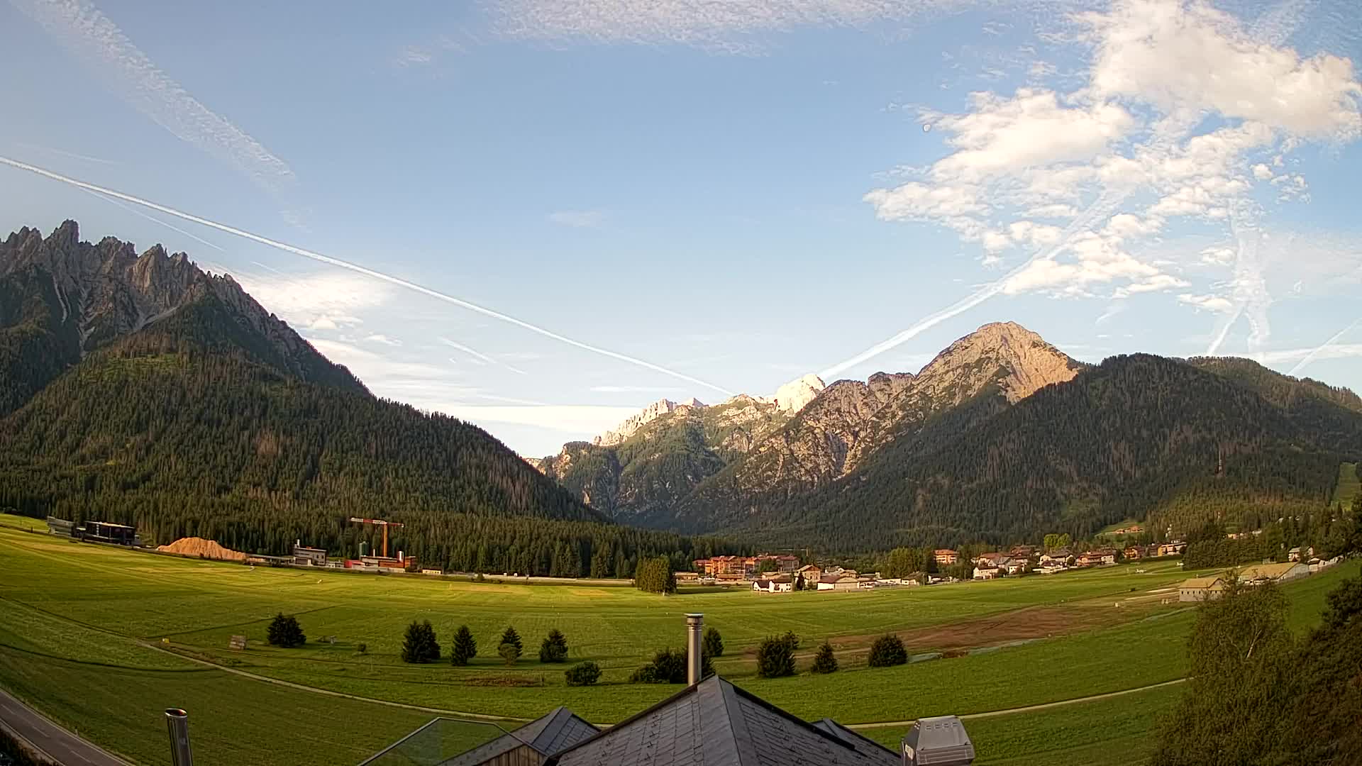 Webcam Toblach Dolomiten – Blick vom Hotel Rosengarten