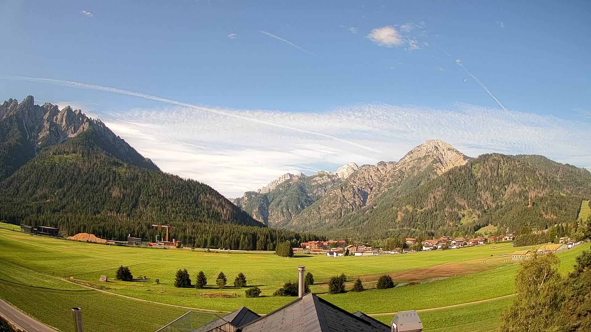 Webcam Toblach Dolomitas – Vista desde el Hotel Rosengarten