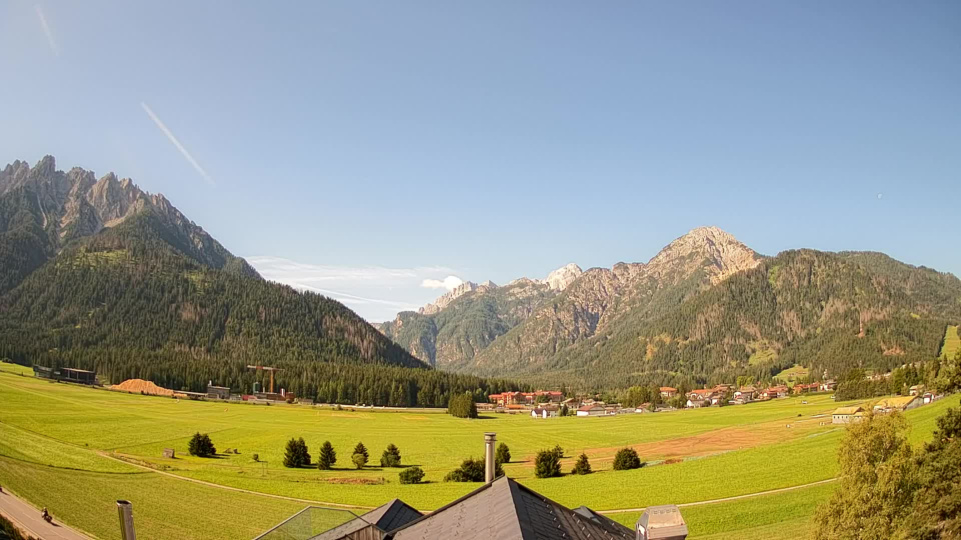 Webcam Toblach Dolomitas – Vista desde el Hotel Rosengarten