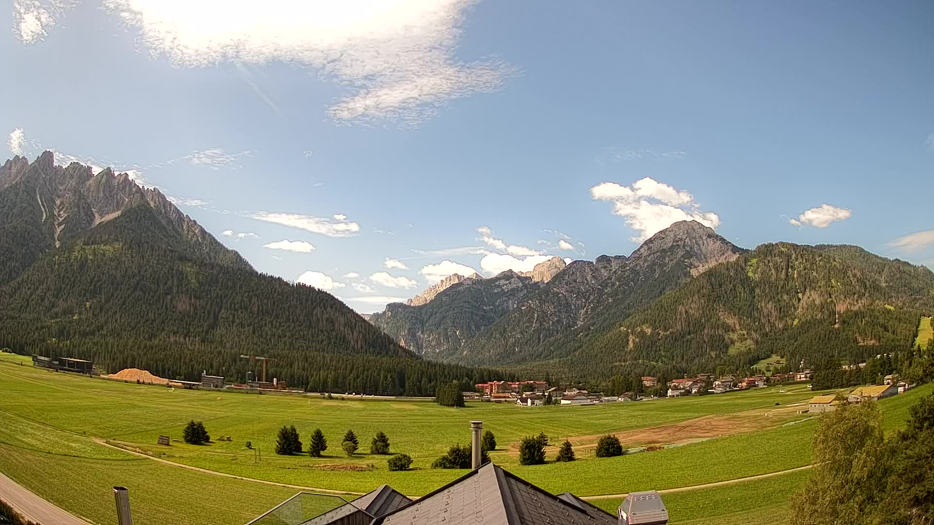 Webcam Toblach Dolomites – Vue depuis l’Hôtel Rosengarten