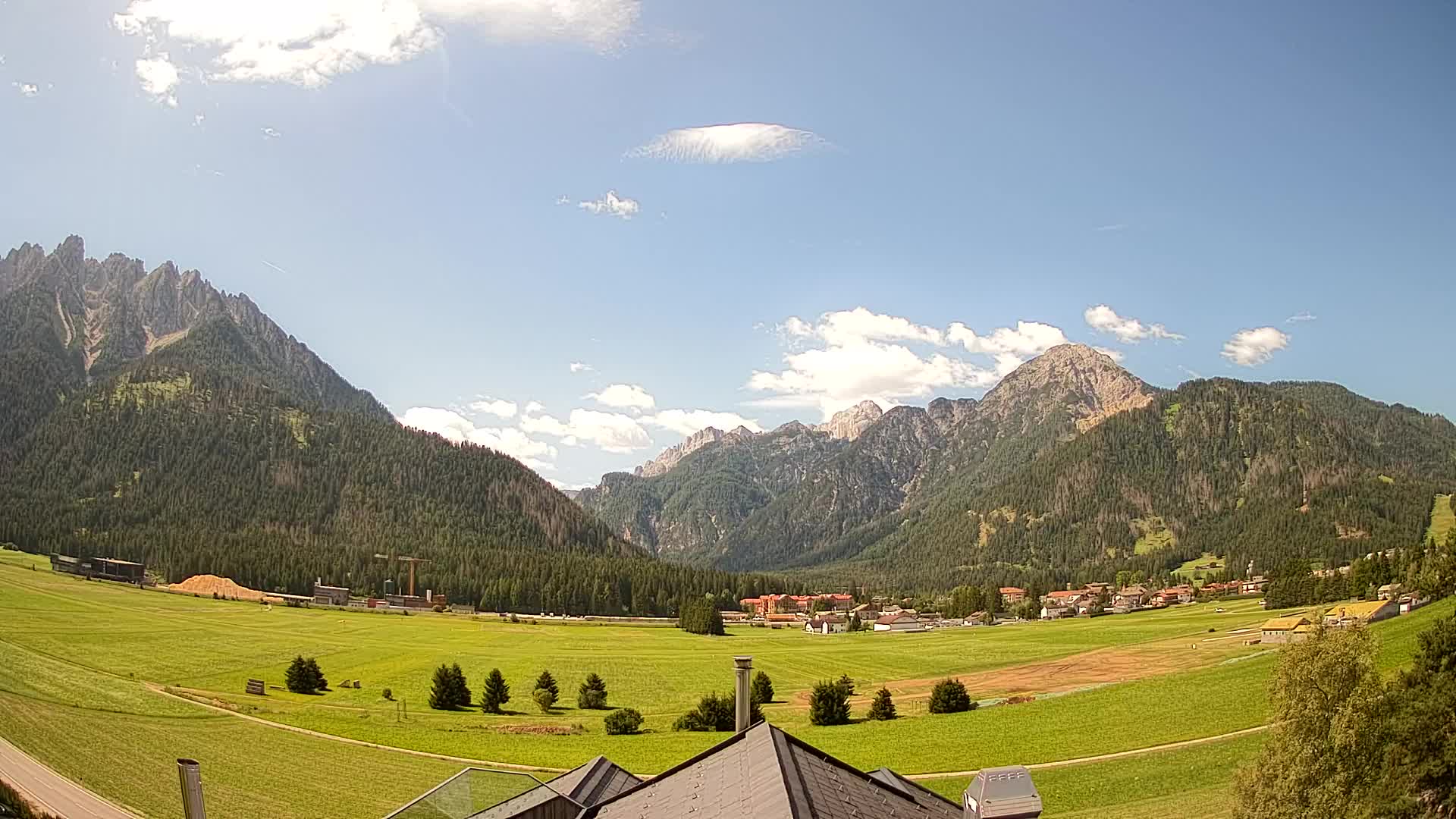 Webcam Toblach Dolomites – Vue depuis l’Hôtel Rosengarten