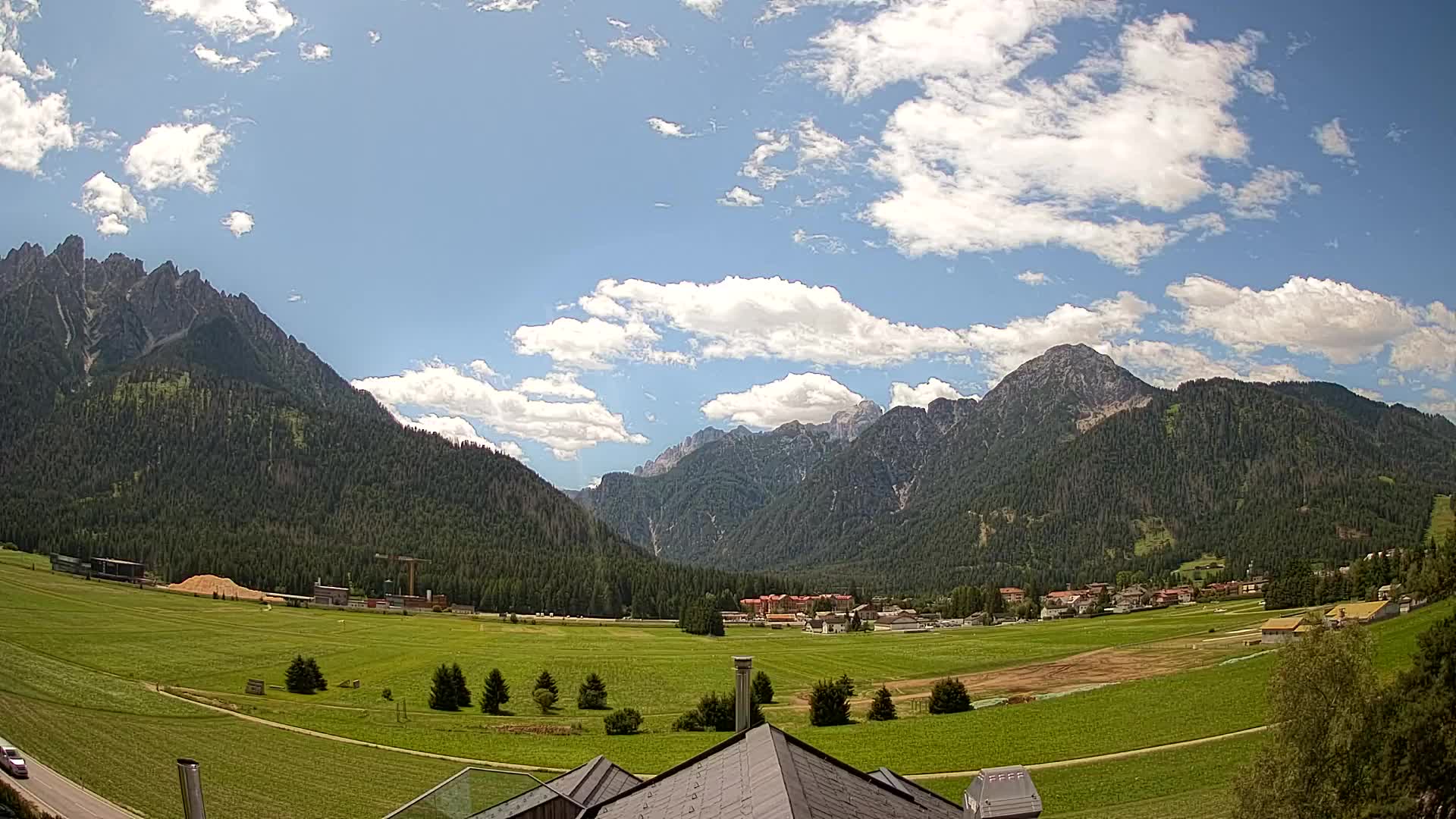 Webcam Dobbiaco Dolomiti – Vista dall’Hotel Rosengarten
